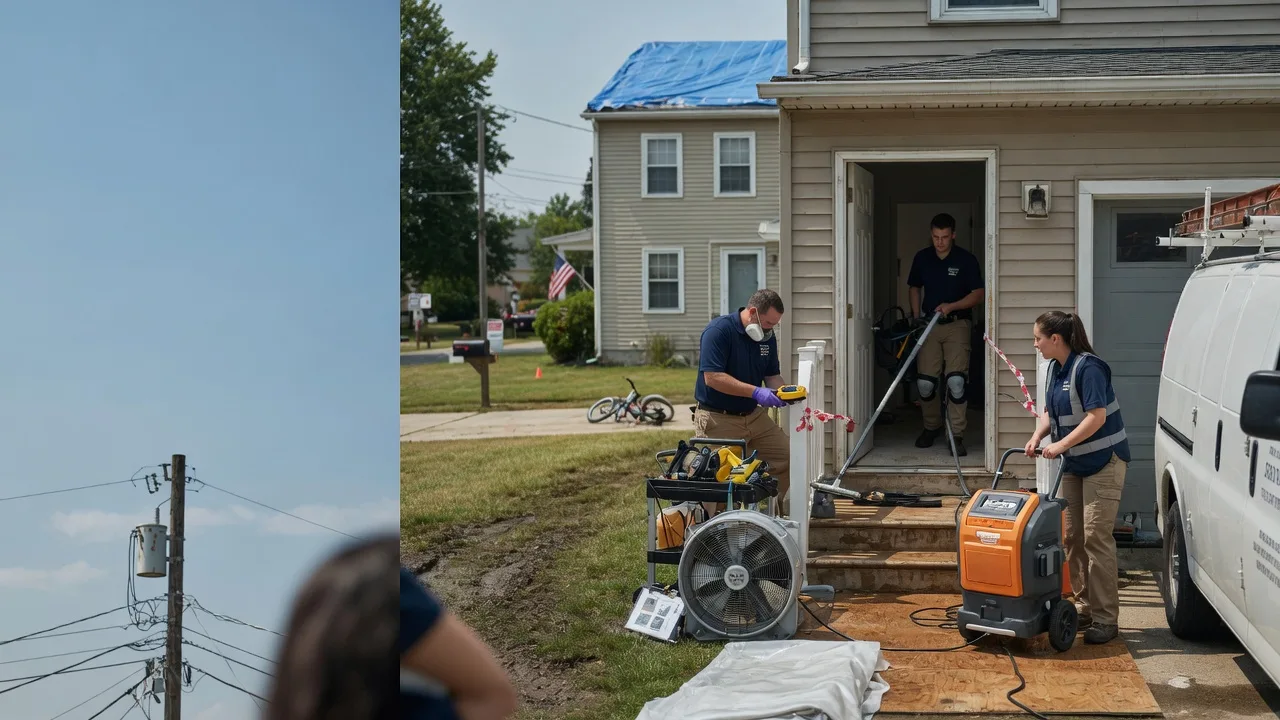 Water Damage Repair in Dry Prong, LA near me